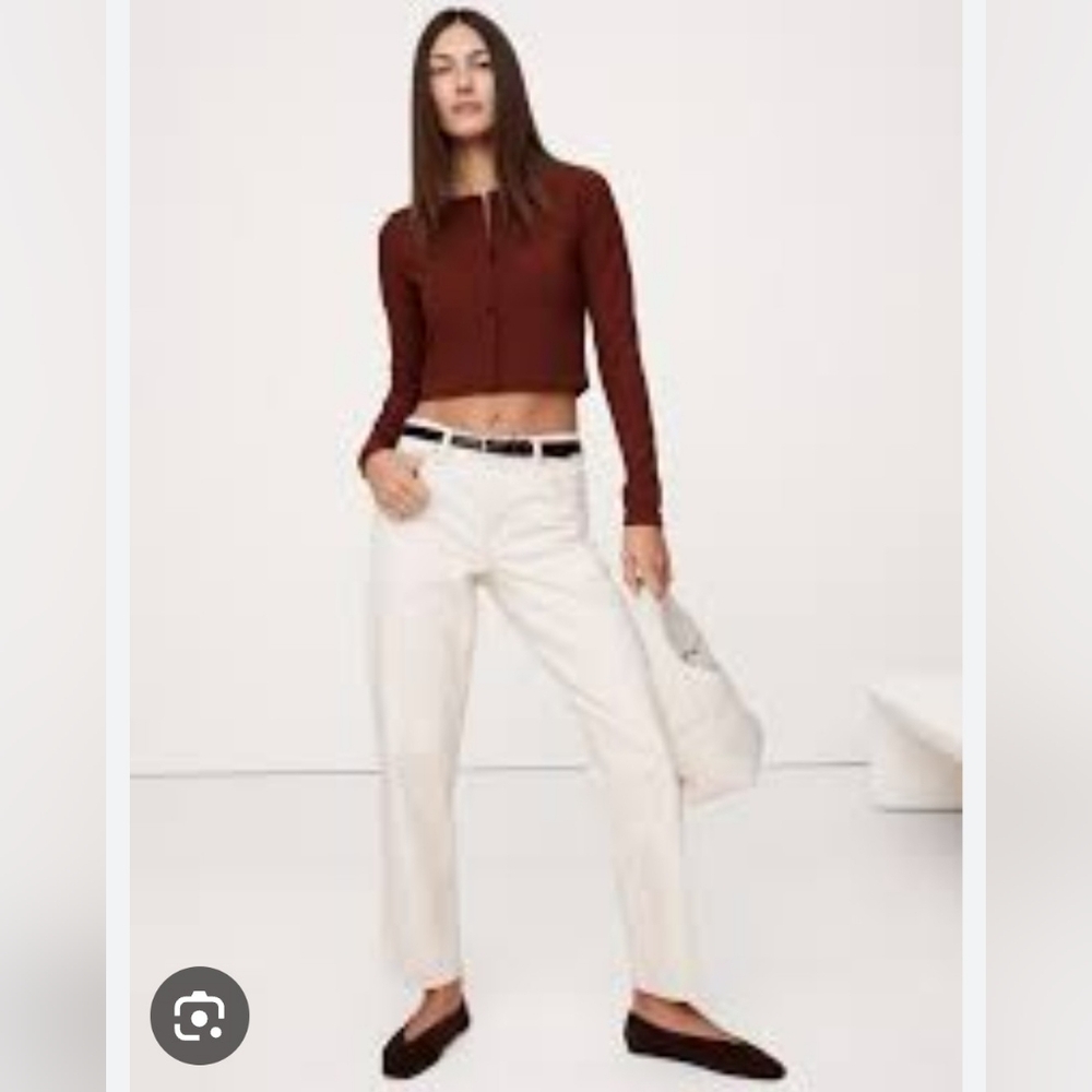 Banana Republic Rust Sweater Cardigan